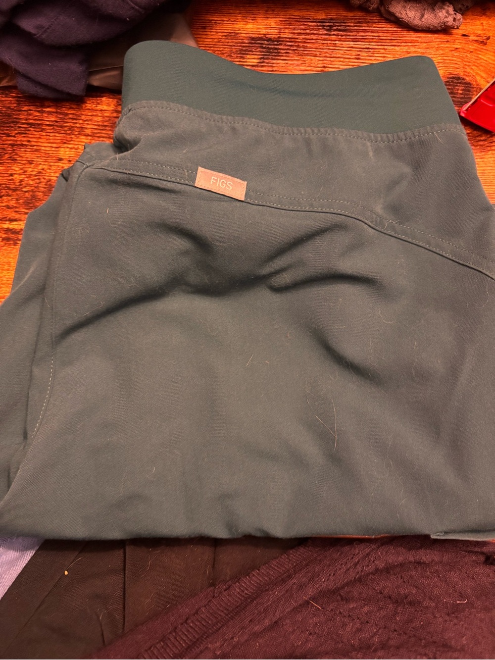 FIGS Kade Caribbean Blue Scrub Pants XL Like New